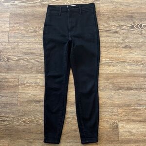 Everlane Women’s High Rise Way High Skinny Black Jean Women's Size 26